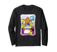 Marvel Fantastic Four The Thing Retro Vintage Photo Manche Longue