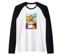Marvel Fantastic Four The Thing Retro Vintage Photo Manche Raglan