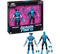 Marvel Fantastic Four Wolverine Spiderman Pack 2 figurines 15cm