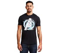 Marvel Quantum Logo T-Shirt, Noir (Black Blk), (Taille Fabricant: Large) Homme