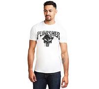 Marvel FBMTS546WHTLRG Shirt, Blanc, Large Men's