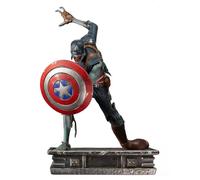 Marvel Figurine Art Scale What If Captain America Zombie
