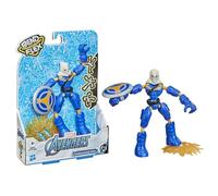 Marvel Figurine articulée Avengers, 15,2 cm, Flexible Taskmaster, avec Accessoires, 4 Ans et Plus