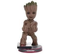 Marvel - Figurine Cable Guys Smiley Toddler Groot support de manette et support de téléphone 22 cm Or G