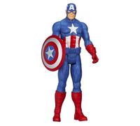Marvel Figurine d’Action Captain America de Avengers, série Titan Hero