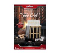 Marvel - Figurine Mini Egg Attack The Infinity Saga Stark Tower Series Tony Stark & Mark Vii Suit Pod Mod 12 Cm