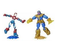 Marvel figurines Avengers Dualpack Iron Patriot/Thanos 4-pièces Multicolore G
