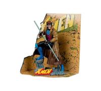 Marvel Gambit Figurine à collectionner à l'échelle 1:10 avec scène (X-MEN #1) McFarlane Toys