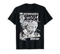 Marvel Ghost Rider Comic Book Cover Print T-Shirt