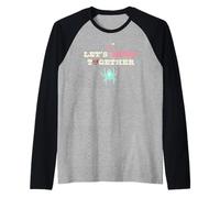 Marvel Ghost-Spider Let's Stick Together Valentine's Day Manche Raglan
