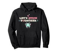 Marvel Ghost-Spider Let's Stick Together Valentine's Day Sweat à Capuche