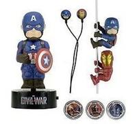 MARVEL - GIFT Set Body Knocker Scalers Hubsnaps - Captain America NC G
