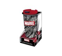 Marvel - Gobelet de voyage isotherme en métal Marvel Pattern
