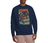 Marvel Gotg3 Guardians Vol 3 Sweat-Shirt Unisexe, Bleu Marine, S