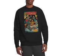 Marvel Gotg3 Guardians Vol 3 Sweat-Shirt Unisexe, Noir, XXL