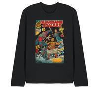 Marvel Gotg3 Guardians Vol 3 T-Shirt Unisexe à Manches Longues, Noir, Taille M