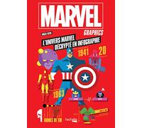 Marvel graphics: Tout l'univers de Marvel décrypté en infographies