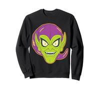 Marvel Green Goblin Halloween Retro Vintage Mask Costume Sweatshirt