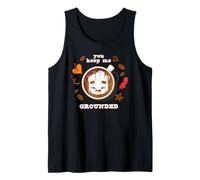 Marvel Groot Fall Spice Coffee You Keep Me Grounded Friend Débardeur