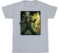 Marvel - "Guardians Of The Galaxy Forest Energy" T-shirt pour fille BI20081 (116) (Gris)