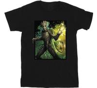 Marvel - "Guardians Of The Galaxy Forest Energy" T-shirt pour homme BI28030 (5XL) (Noir)