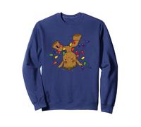 Marvel Guardians Of The Galaxy Groot Christmas Lights Sweatshirt
