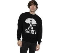 Marvel - "Guardians Of The Galaxy I Am Groot" Sweatshirt für Herren BI2478 (XL) (Schwarz)