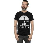 Marvel - "Guardians Of The Galaxy I Am Groot" T-shirt pour homme BI28419 (3XL) (Noir)