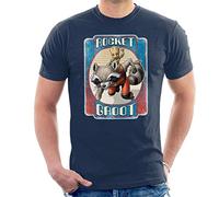 Marvel Guardians of The Galaxy Rocket Groot Men's T-Shirt