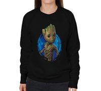 Marvel Guardians of The Galaxy Vol 2 Groot in Awe Women's Sweatshirt