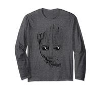 Marvel Guardians Vol. 2 Groot Lines Face Manche Longue