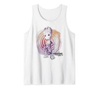 Marvel Guardians Vol. 2 Groot Watercolor Swirl Débardeur