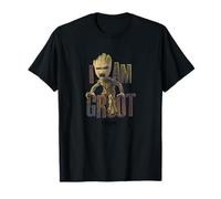 Marvel Guardians Vol.2 I AM GROOT Cute Angry T-Shirt