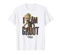 Marvel Guardians Vol.2 I AM GROOT Cute Angry T-Shirt