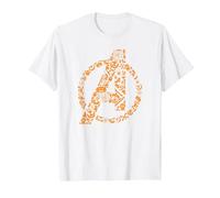 Marvel Halloween Avengers A Logo T-Shirt, Homme, Blanc, S