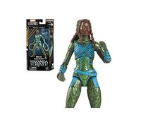 Marvel Hasbro F3676 Legends Series Black Panther Wakanda Forever, Figurine Marvel’s Nakia MCU de 15 cm avec 5 Accessoires et 1 pièce Build-A-Figure, Multicolore