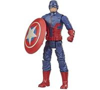 MARVEL Hasbro Gamerverse 6-inch Action Figurine Jouet Captain America Oath Gardien Vidéo Game-Inspired, Âges 4 Et Haut
