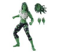 Marvel Hasbro Legends Series Avengers Figurine She-Hulk 15,2 cm et 3 Accessoires pour Enfants à partir de 4 Ans Cranberry F1123
