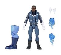 Marvel Hasbro Legends Series, Figurine de Collection de 15 cm Blue en Costume des Ultimates, 4 Accessoires et 1 pièce Build-a-Figure F4792 Multicolore