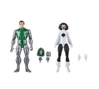 Marvel Hasbro Legends Series, Figurines de Collection de 15 cm Captain Vs. Doctor Doom, Avengers 60e Anniversaire