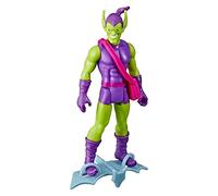 Marvel Hasbro Legends Series Retro 375 Collection, Figurine Green Goblin de 9,5 cm, 2 Accessoires F3820 Multicolore