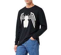 Marvel Haut à Manches Longues Avengers Venom Emblem pour Homme, Noir (Noir Noir), X (Taille : XL)