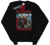 Marvel - "Here Lies Deadpool" Sweat-shirt pour femme BI4860 (L) (Noir)