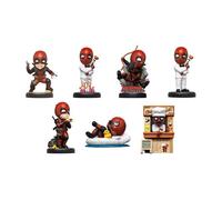 Marvel Hero Box Tower Series Mini Figurines Deadpool 8 Cm YuMe Toys