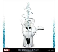 Marvel Heroic Hands Statue Taille Réelle -1c Spider-man Zone Négative 26 Cm Joue