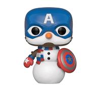 Marvel : Holiday - Captain America Cap Snowman 532 - Funko Pop ! - Vinyl Figur