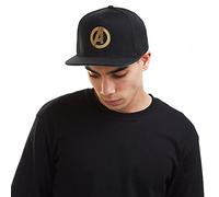 Marvel Homme Avengers Logo Casquette De Baseball Not Applicable, Noir (Black Blk), Taille Unique