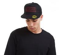 Marvel Homme Line Logo Casquette De Baseball Not Applicable, Noir (Black Blk), Taille Unique