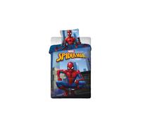 marvel Housse de couette 'Spiderman' bleu marine / bleu clair / jaune / rouge, Taille One Size