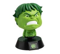 Paladone Lampe de bureau/chevet Marvel Hulk Icon Light, 11 cm, piles AAA, licence officielle